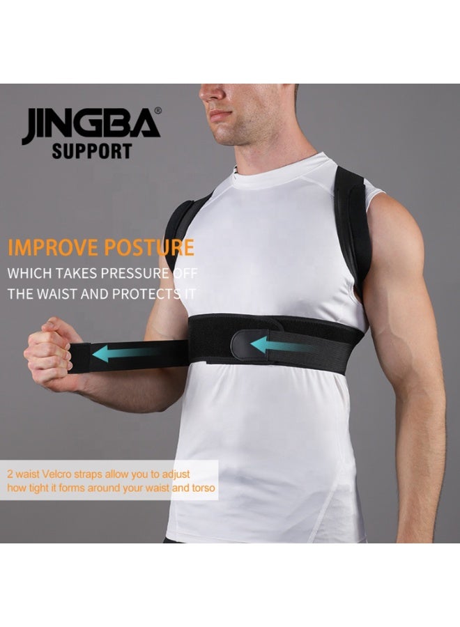 JINGBA SUPPORT Posture Corrector for Men & Women, Adjustable Back and Shoulder Brace, Spine Support, Breathable & Invisible Design, Model JB-2016 - Image 5